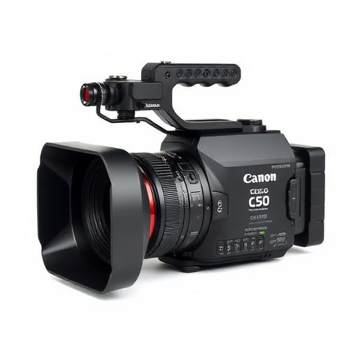 Canon EOS C50 cinema camera used for cinematic wedding films and event videography