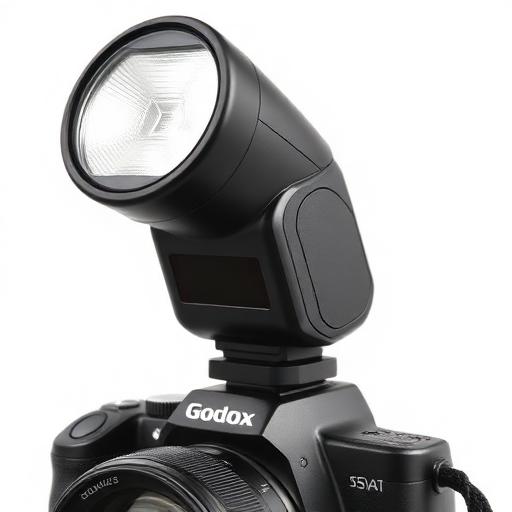 Godox round-head speedlight flash for indoor and reception wedding photography